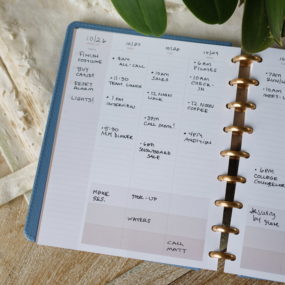 Classic Non-Dated Vertical Weekly Monthly