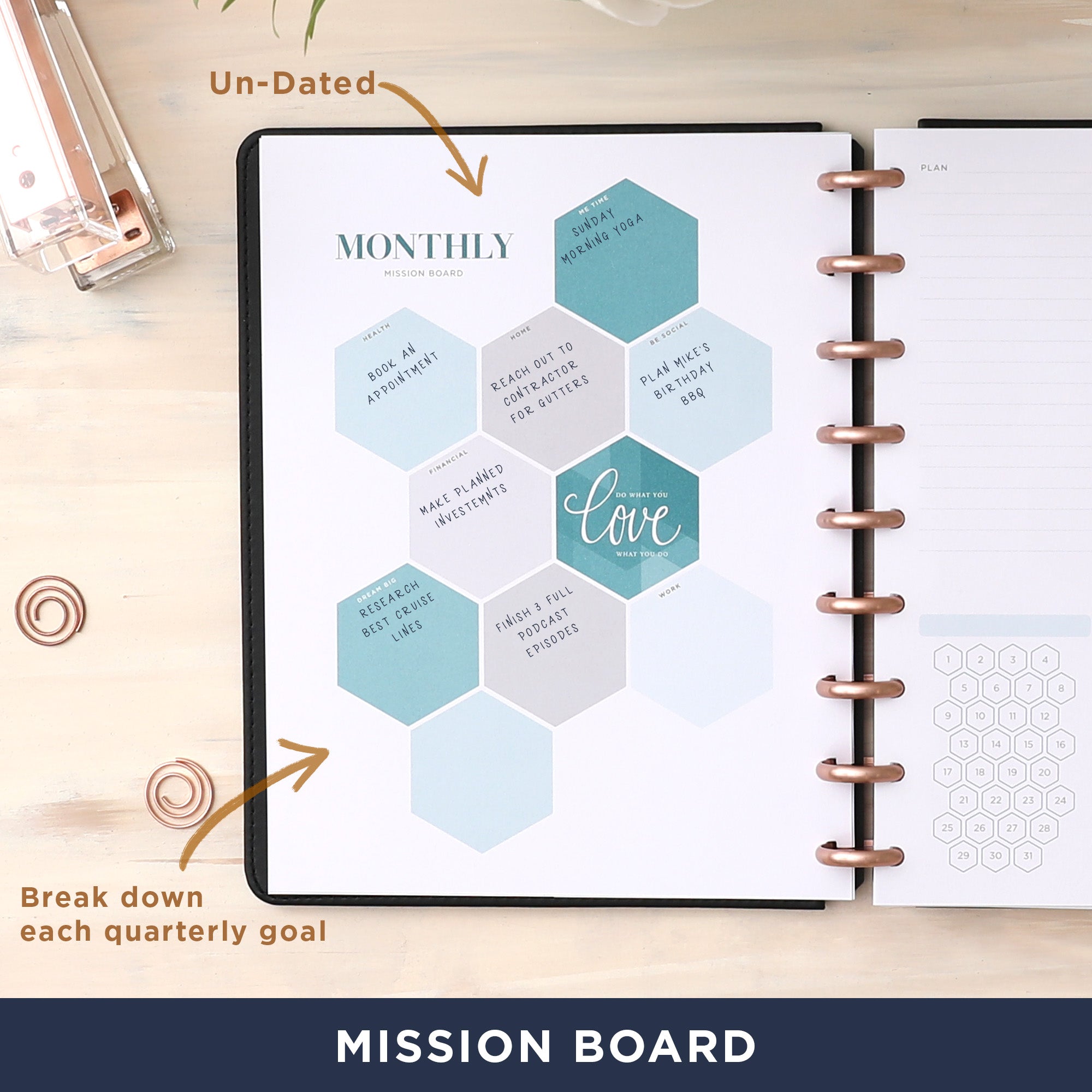 Daily Planner Insert | Undated